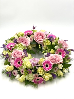 Pretty Pink Wreath